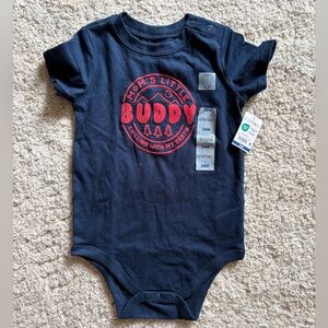 Garanimals Navy and Red 'Chillin' with My Buddy' Bodysuit